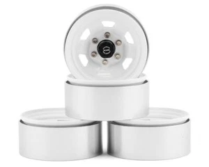RC4WD Stamped Steel 1.7" Beadlock SR5 Wheels (White/Black) [RC4ZW0066] - Picture 1 of 4