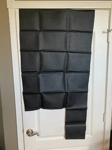 Naugahyde  43X25, 15.75X55, 16X16 remnants orange peel texture - Picture 1 of 4