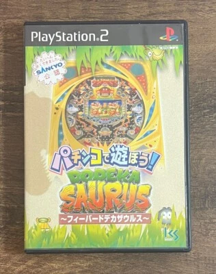 Pachinko de Asobou Fever Dodeka Saurus Playstation 2 PS2 Japan Import US Seller - Image 1 of 3