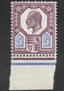 SG242 SN:#134 YT:#113 1902 5d UNITED KINGDOM  King Edward VII - Definitives MNH - Picture 1 of 2