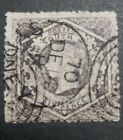 New South Wales Sg166 1860 6D Violet Good Used Perf 13