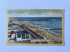 Steamboat Pier, Beach &amp; Boardwalk, Coney Island, NY, linen postcard 1947