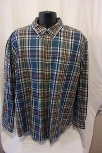 Bit & Bridle kariertes Langarmhemd mit Knopfleiste Größe XL - Bild 1 von 3