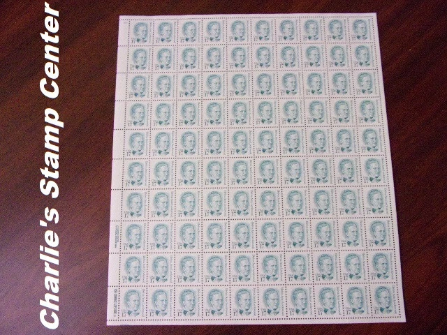 Scott's #2178 Full sheet 100, 17c "Belva Ann Lockwood-Women". 1988. MNH, OG. - Image 1 of 1
