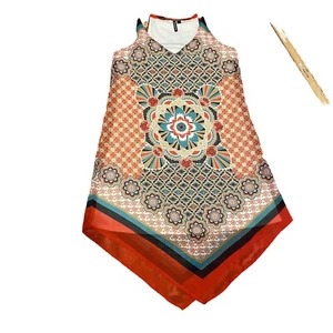 HeartSoul Women’s Scarf Halter Top Tunic Size XS - Picture 1 of 9