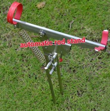 Promotion : Automatic Rod Stand Stainless Steel with Spring Fishing Accessory