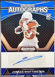 Jordan Whittington /149 2024 Panini Prizm Draft Picks Rookie RC Auto Rams Texas - Picture 1 of 2