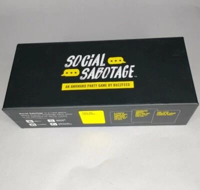 Social Sabotage: An Awkward Party Game by BuzzFeed Smartphone Required - Image 1 of 4