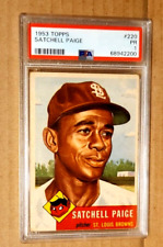 1953 Topps Satchell Paige #220 St Louis Browns - PSA 1 PR - pack