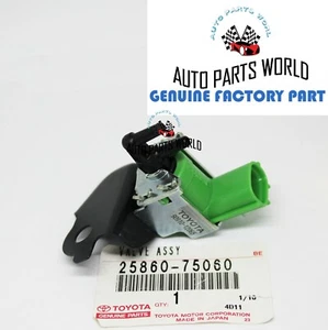 ORIGINAL FABRICANTE DE EQUIPOS ORIGINALES TOYOTA TACOMA 4RUNNER T100 4 CILINDROS VÁLVULA DE CONMUTACIÓN DE VACÍO 25860-75060 - Imagen 1 de 3