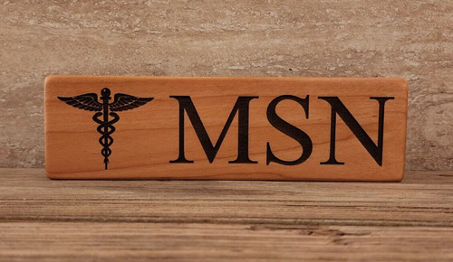 MSN wood block Sign, Master of Nursing, Nurse Graduation, gift for ...