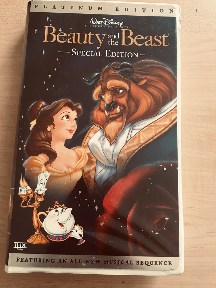 Beauty And The Beast Black Platinum Edition Special Edition VHS - Image 1 of 4