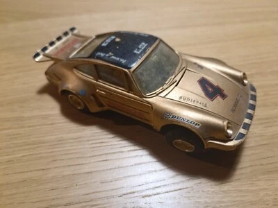 Porsche Scalextric Circuit Made In Great Britain Vintage - Photo 1/4