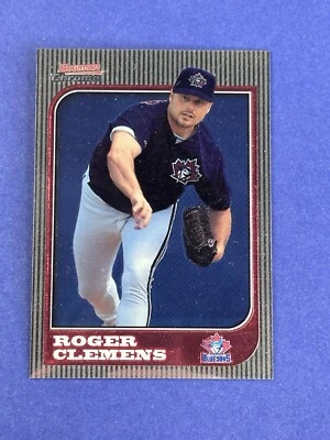 1997 Bowman Chrome ~ Roger Clemens ~ 46 ~ Blue Jays - Image 1 of 3