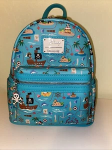 New ~ Disney Parks Mickey Mouse & Friends Pirates Loungefly Mini Backpack - Picture 1 of 10