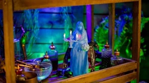 Disneyland Disney Parks The Haunted Mansion Bride Light Up Sipper Cup 2025 - Picture 1 of 6