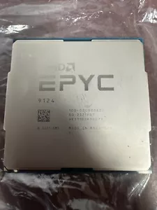 AMD EPYC 9124 Socket SP5 CPU Processore Genova 3,7 GHz 16c/32t Testato - Foto 1 di 2