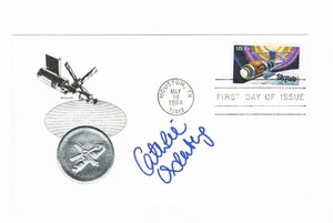 TV Actress CATHERINE OXENBERG SIGNED FIRST DAY COVER - DYNASTY Evening TV Soap  - Picture 1 of 1