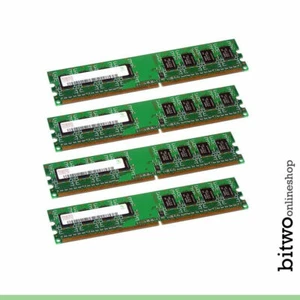 Hynix Kit memoria Ram DDR2 4x1Gb PC2 667Mhz 5300 per computer pc desktop 4GB - Foto 1 di 1