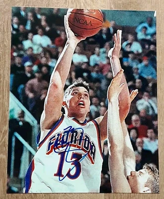 FOTO 8X10 FIRMADA AUTOGRAFIADA POR MIKE MILLER FLORIDA GATORS GRIZZLIES MIAMI HEAT Foto 1 de 2