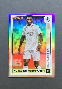 2022-23 Topps Merlin Chrome Aurelien Tchouameni  Refractor #122 - Picture 1 of 2