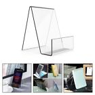 Clear Acrylic Stand for Artwork Collectibles Electronic Devices Stable Design