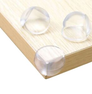 4 x Kantenschutz selbstklebend Möbel Eckschutz für Tisch Eckenschutz Transparent