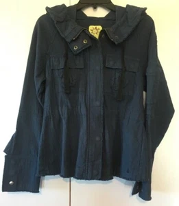 Volcom Women’s Good Look’n Jacket Navy Blue Size L - Picture 1 of 11