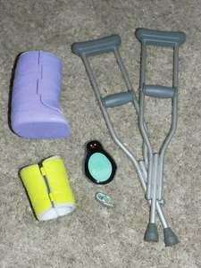 American Girl Feel Better Kit-Crutches Cast - Picture 1 of 6