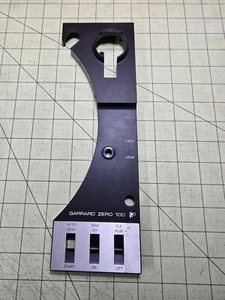 Garrard Zero 100 Turntable Parts - Faceplate / Bezel - Picture 1 of 8