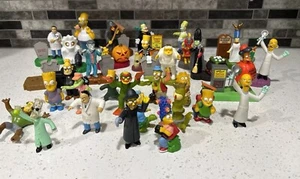 SIMPSONS 2001 & 02 BURGER KING TREEHOUSE OF HORRORS LOT OF 31 HALLOWEEN FIGURES - Picture 1 of 24
