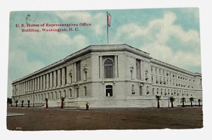 Postal vintage de la oficina de la Casa de Representantes Bldg Washington, DC 1910 (P53) - Imagen 1 de 6