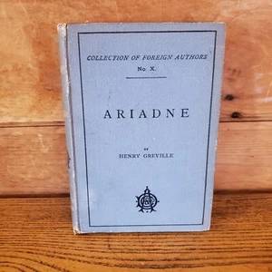 Ariadne - Henry Greville - A Collection Of Foreign Authors No X - 1878 - Imagen 1 de 6