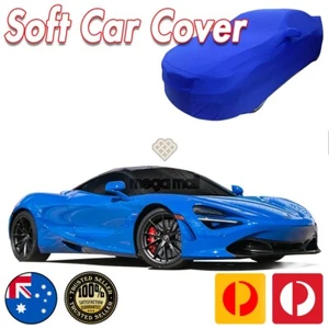 Blue Show Car Dust Cover for McLaren 570S 720S 765LT 650S Washable Soft Plush - Picture 1 of 12