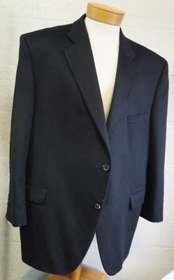 Peter Carland - Black MINK / CASHMERE Gorgeous Mens 50R Blazer Jacket - MINT - Image 1 of 4