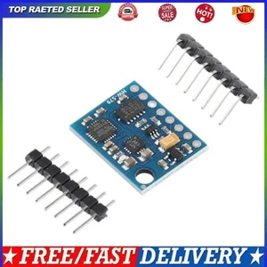 Nine-Axis IMU Sensor HMC5883L ITG3205 ADXL345 9DOF IMU Sensor Module for Arduino - Picture 1 of 11