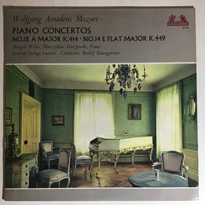 BAUMGARTNER Mozart Piano Concertos 12/14 Ex+ 1960s UK Heliodor LP - Picture 1 of 2