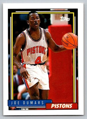 1992-93 Topps - Joe Dumars #347 - Image 1 of 2