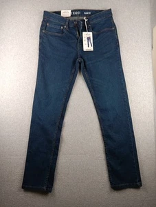 Pantalones de mezclilla Izod Sportflex nuevos con etiquetas calce ceñido pierna cónica talla 32 X 32 cómodos elásticos - Imagen 1 de 11