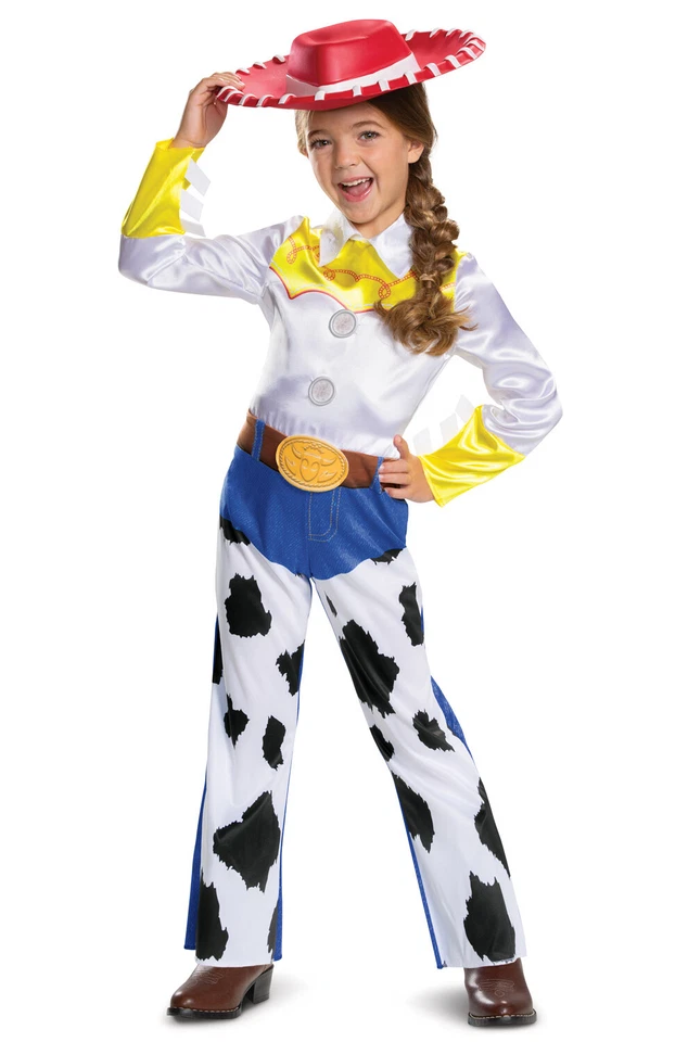 Licensed Toy Story 4 Jessie Classic Movie Characters Costume Child Girls 23532