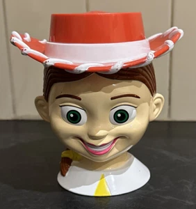 Disney Toy Story  On  Ice Jessie Plastic Flip Lid Mug/ Cup Collectable - Picture 1 of 9