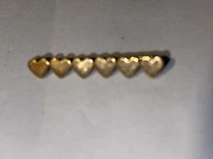 "FIRMADO WINARD 14K G.F. piN~VINTAGE 6 CORAZONES Coleccionable 1 3/8""" - Imagen 1 de 3