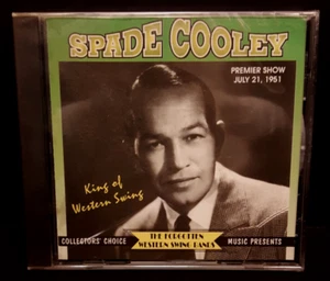 SPADE COOLEY KiNG OF WESTERN SWiNG BRAND NEW SEALED CD COLLECTORS' CHOiCE CCM039 - Picture 1 of 2