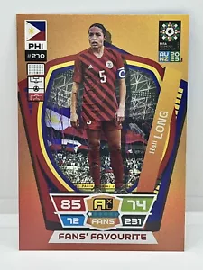 PANINI ADRENALYN XL WOMENS WORLD CUP 2023 #270 HALI LONG FANS FAVOURITE - Picture 1 of 1