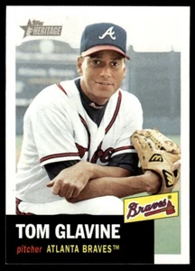 2002 Topps Heritage Tom Glavine Atlanta Braves #17 - Picture 1 of 2