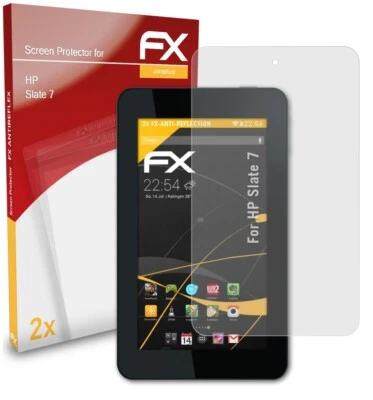 atFoliX 2x Protezione Pellicola dello Schermo per HP Slate 7 opaco&antiurto - Immagine 1 di 4