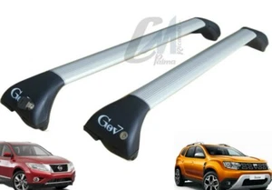 S9200+9272 GEV GEO BARRE SILVER DACIA DUSTER 14... 18... NISSAN PATHFINDER 05.. - Imagen 1 de 9
