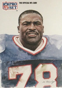 Bruce Smith 1991 Pro Set #417 All AFC Team NFL Card-Free Shipping - Picture 1 of 2