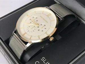 Van Heusen VAN8410 Japan Movement Stainless Steel Case Back Quartz Men's Watch - Picture 1 of 5