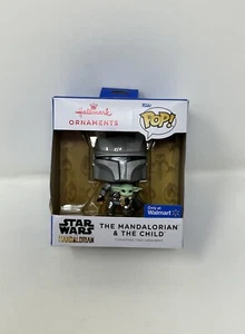 2021 Hallmark Funko Pop Ornament Star Wars The Mandalorian & The Child Exclusive - Picture 1 of 13